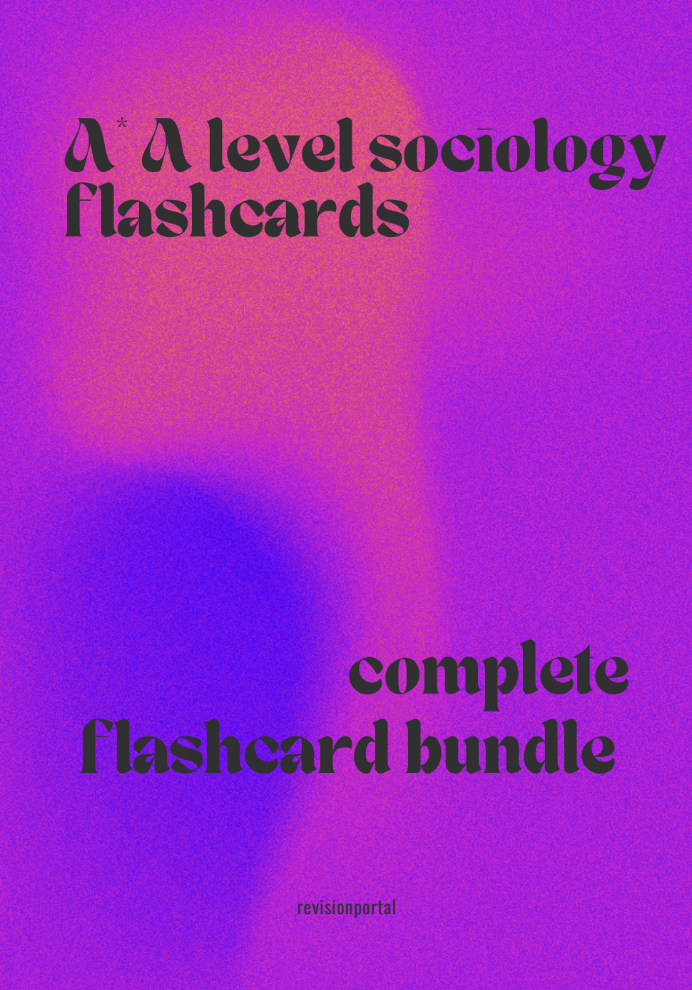 A* AQA sociology complete bundle