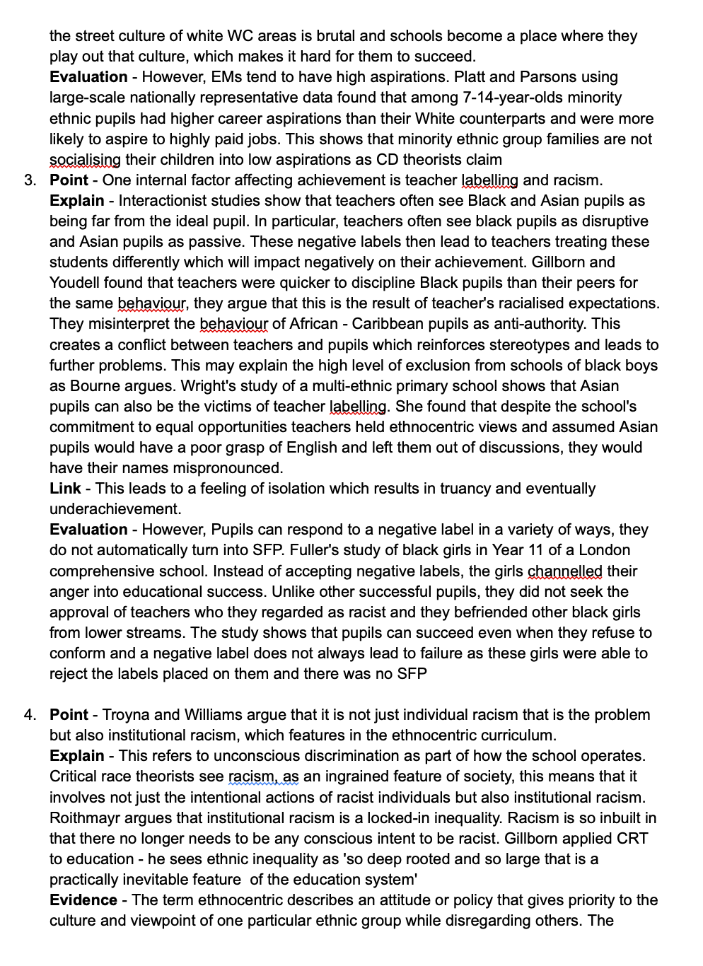 3 A* AQA sociology paper 1 essay plans