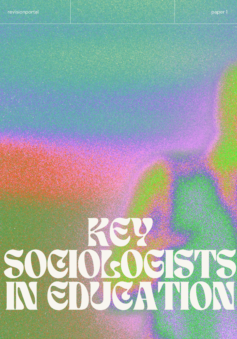 key sociologists in education