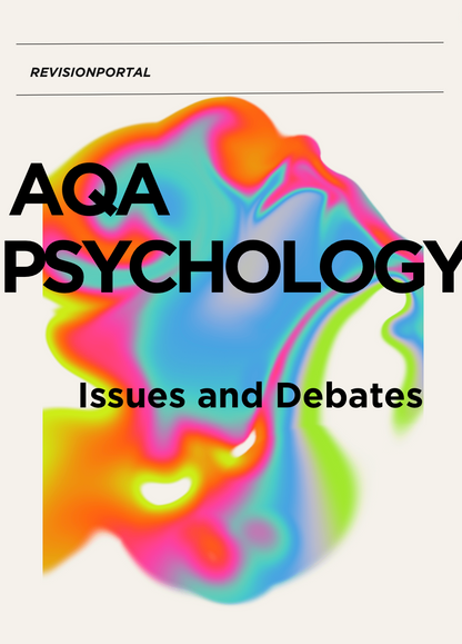 AQA psychology issues and debates